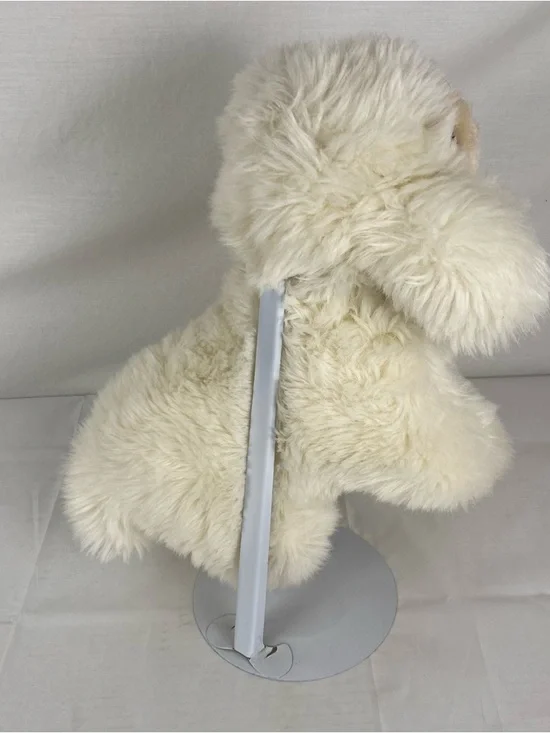 KinderGund Plush Lamb Sheep Stuffed Animal Rattle Vintage 1988 Cream Soft Toy - Picture 4 of 9